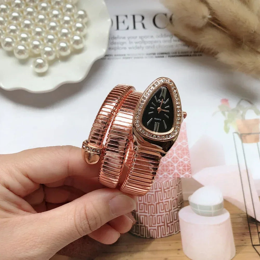 Serpentine Quartz Watch