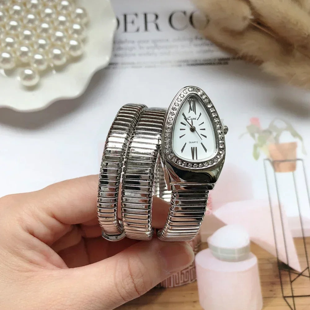 Serpentine Quartz Watch