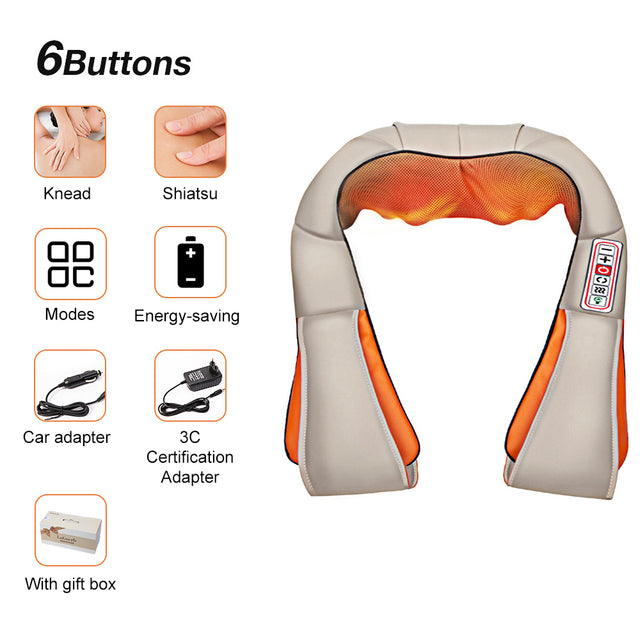 Electrical Shiatsu Back Neck Shoulder Massager