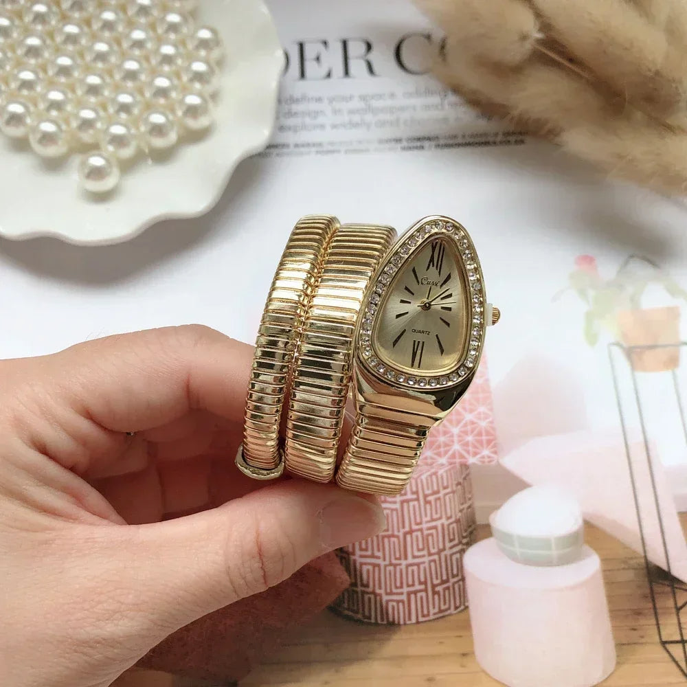 Serpentine Quartz Watch