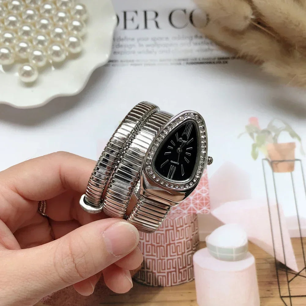 Serpentine Quartz Watch