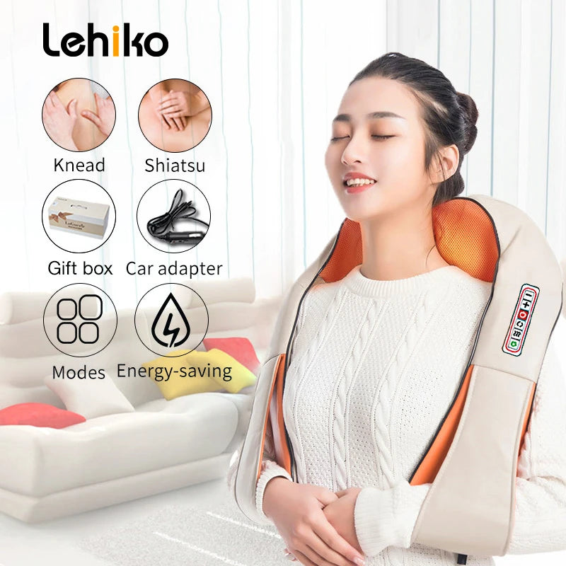 Electrical Shiatsu Back Neck Shoulder Massager