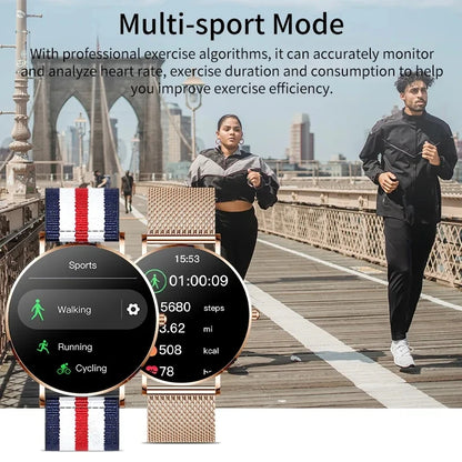 LIGE AMOLED Smart Watch