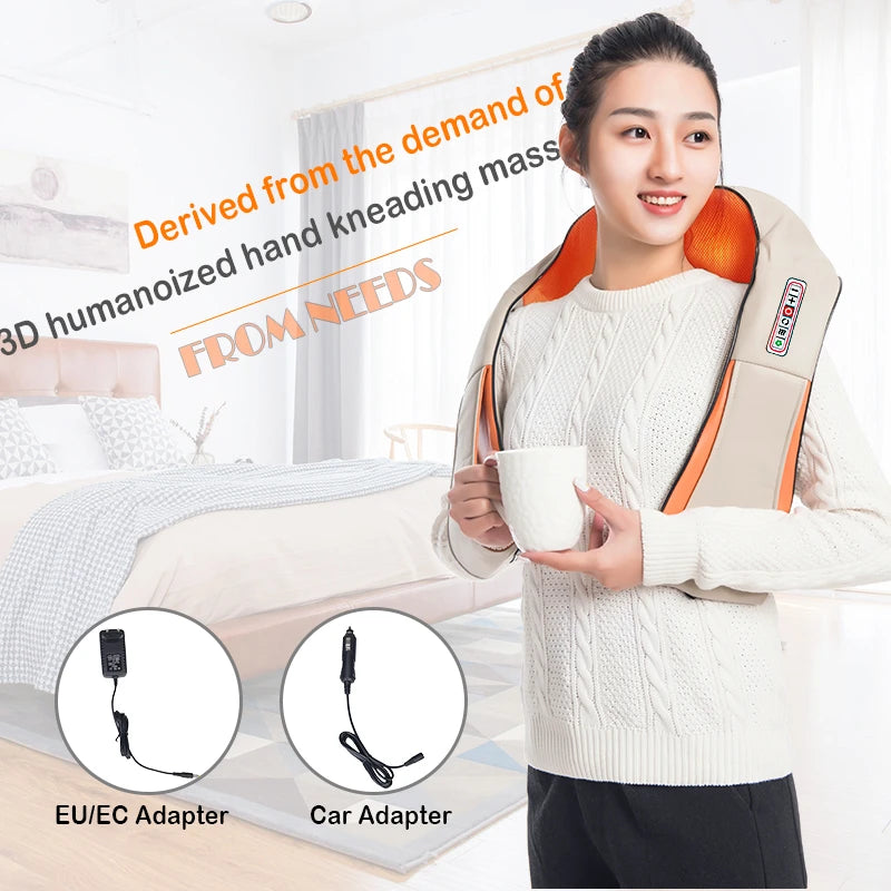 Electrical Shiatsu Back Neck Shoulder Massager