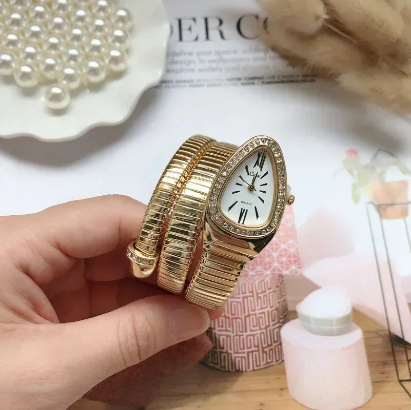 Serpentine Quartz Watch