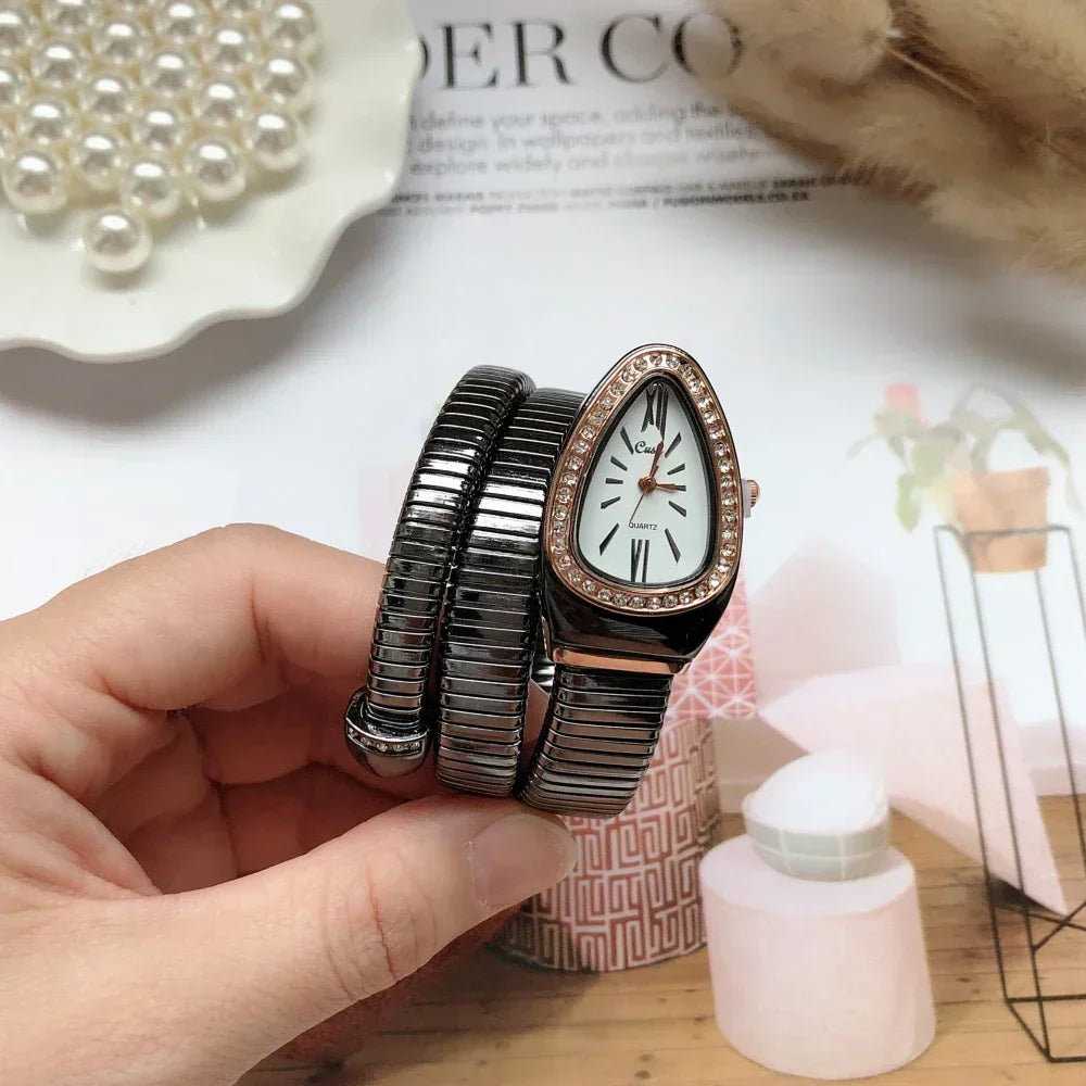 Serpentine Quartz Watch