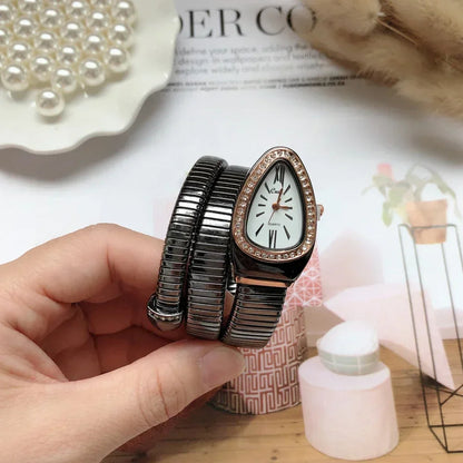 Serpentine Quartz Watch