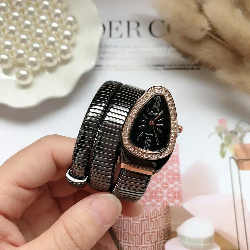 Serpentine Quartz Watch