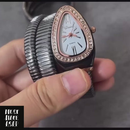 Serpentine Quartz Watch